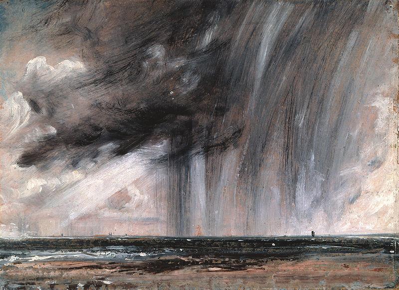 John Constable Seascape Study with Rain Cloud Germany oil painting art